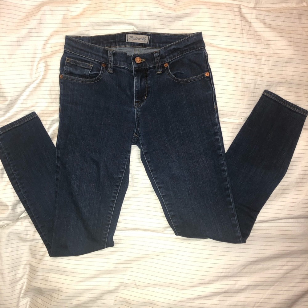 Madewell Skinny Skinny in dark blue